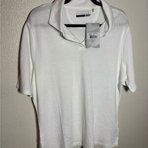 Golf Shirt Cutter & Buck White Polo  for Women